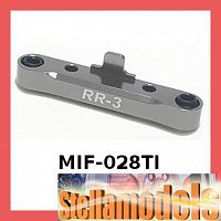 #MIF-028/TI Rear Susp Holder (3 Degrees) For MINI INFERNO Ti