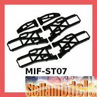 MIF-ST07 Nylon Suspension Arm Set MINI INFERNO ST