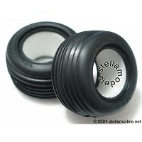 MT-037 Front Rubber Tires (1 Pair) For Mini-T