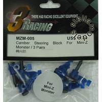 MZM-005 Camber Steering Block for Mini Z Monster