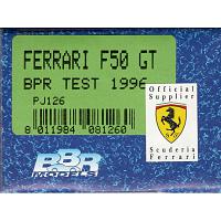 1/43 Ferrari F50 GT BPR Test 1996 (PJ126)