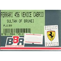 1/43 Ferrari 456 Venice Cabrio Sultan of Brunei (PJ199)