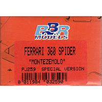 1/43 Ferrari 360 Spider "Montezemolo" Special Version (PJ259)