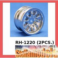 RH-1220 Mini 10 Spoke Wheel (Silver) (2PCS.)