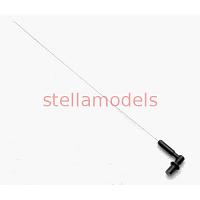 Roof Antenna (Black Base, 1Pc.) for TAMIYA 1/14 Scania Tractor Trucks (T-2007) [CChand]