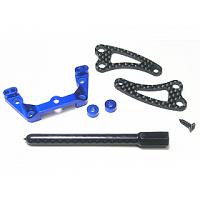 #TC4-030 Front Graphite Chassis Braces for AE TC4