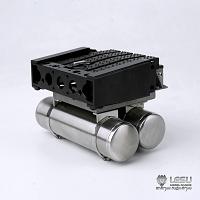 Tail beam - battery box gas tank with light mount for 1/14 R/C Euro Tractor Trucks (L-1027) [LESU]