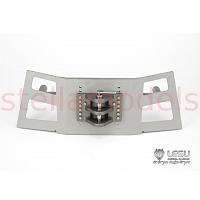 Front Bumper Mount with Hitch for TAMIYA M-Benz Actros 1851/3363 (G-6131-B, Matte) [LESU]