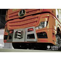 Front Bumper Mount with Hitch for TAMIYA M-Benz Actros 1851/3363 (G-6131-B, Smooth) [LESU]