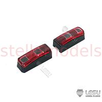 Rear Tail Light Housing with Lenses (S-1248-B) [LESU]