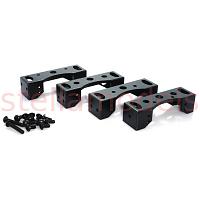 Aluminum chassis cross member set (4pcs.) for Volvo FH12 and Scania R470 (L-1101) [LESU]