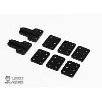 1/14 Dump Truck Chassis Frame Connectors and Limiter (L-203) [LESU]