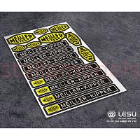 1/14 Meiller-Kipper sticker sheet [LESU]