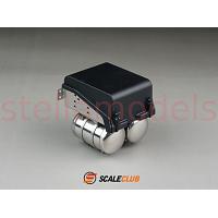 Battery box with air tanks for Scania R470 R620 [SCALECLUB]