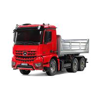 Mercedes-Benz Arocs 3348 Tipper (Red/Silver) [TAMIYA]