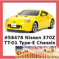 58478 TT-01 Type-E Nissan 370Z w/ESC+LED+BONUS ITEM