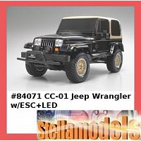 84071 CC-01 Jeep Wrangler w/ESC+LED