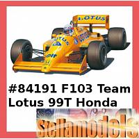 84191 F103 Team Lotus 99T Honda