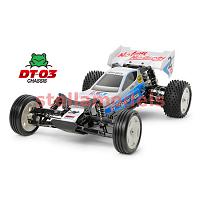 58587 DT-03 Neo Fighter Buggy w/(Torque-Tuned Motor and ESC plus CVA Dampers)