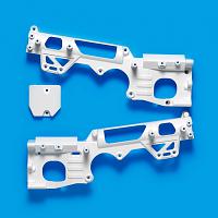WR-02CB D Parts (Chassis) (White) [TAMIYA 47405]