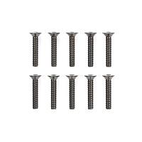 3x16mm Steel Countersunk Hex Head Screws (10pcs.) [TAMIYA 51633]