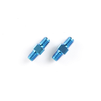 3x10mm Blue Ti Turnbuckle Shaft (2PCS.) [TAMIYA]