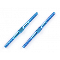 42120 3x42mm Blue Titanium Turnbuckle Shaft *2 [TAMIYA]