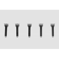 3x16mm Titanium Countersunk Hex Head Screw (5 pcs.) [TAMIYA 53538]