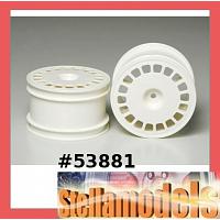 53881 Large Dish Wheels (REAR, 62/35)