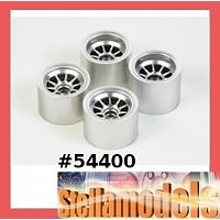 54400 F104 Metal-Plated Wheels (for Sponge Tires)