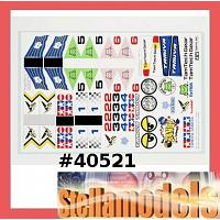 40521 GB-01 Flag Sticker Set [TAMIYA]