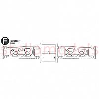 51411 TRF201 F Parts (Front Suspension Arm) [Bulk Packaging]
