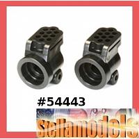 54443 XV-01 Carbon Reinforced E Parts (Rear Uprights)