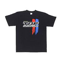 67246 TRF Stripe Logo T-Shirt A Type (Black, L)