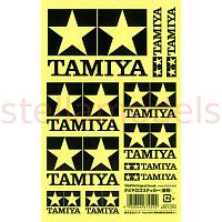 67259 Tamiya logo sticker (Transparent)