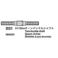 9805929 3x32mm Turnbuckle Shaft (2Pcs., Blue)