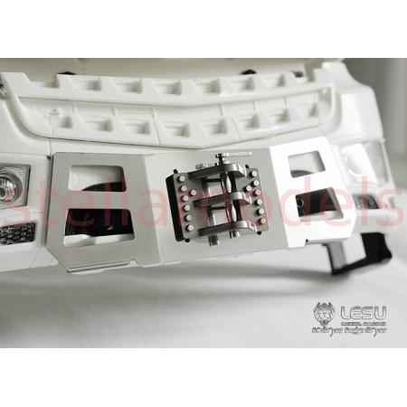 Front Bumper Mount with Hitch for TAMIYA M-Benz Arocs 3348/3363 (G-6130-B, Smooth) [LESU] 2