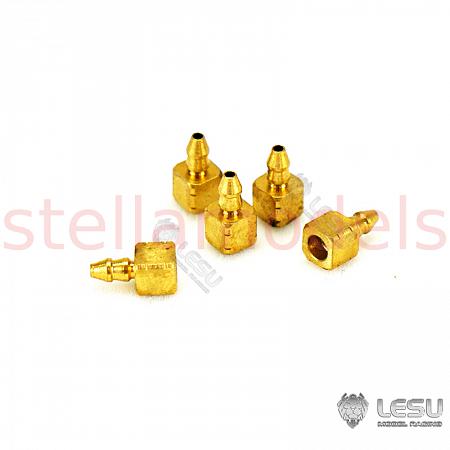 Brass Hydraulic Nozzles 3x2mm (Y-1539-A2, 5Pcs.) [LESU] 1