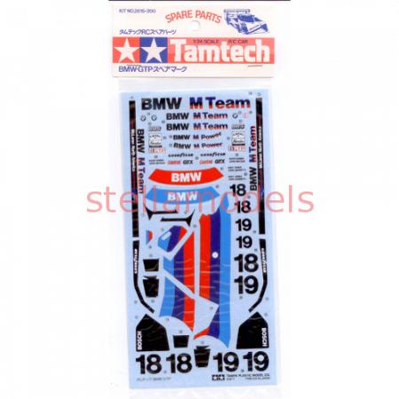 2615 Tamtech 1/24 BMW GTP Spare Decal 1