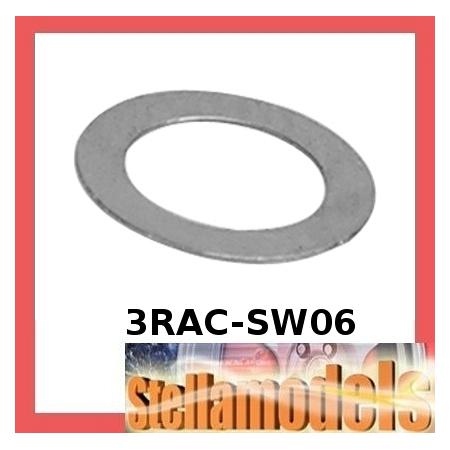 3RAC-SW06 Stainless Steel 6 x 8mm Shim Spacer (3 Types / 10pcs. Each) [3RACING] 1