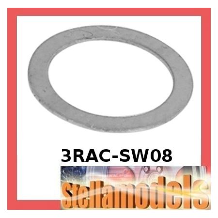 3RAC-SW08 Stainless Steel 8 x 10 mm Shim Spacer (3 Types / 10pcs. Each) 1
