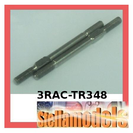 3RAC-TR348 64 Titanium 3mm Turnbuckle - 48mm (2 pcs) 1