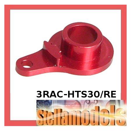3RAC-HTS30/RE Servo Saver Horn - Single Hole - Red 1