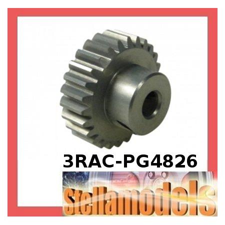 3RAC-PG4826 48 Pitch Pinion Gear 26T (7075 w/ Hard Coating) 1
