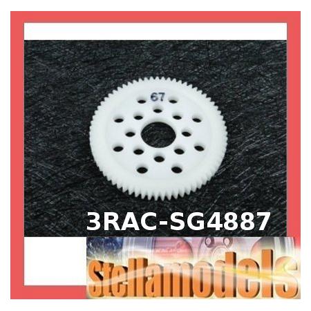 3RAC-SG4867 48 Pitch Spur Gear 67T 1