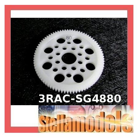 3RAC-SG4880 48 Pitch Spur Gear 80T 1