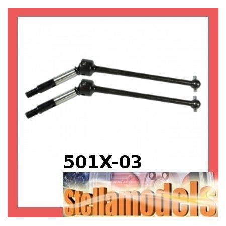 501X-03 Rear Swing Shaft for TRF501X / DB01 1