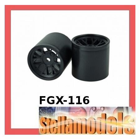 FGX-116 Front Wheel Set For Foam For 3racing Sakura FGX 1