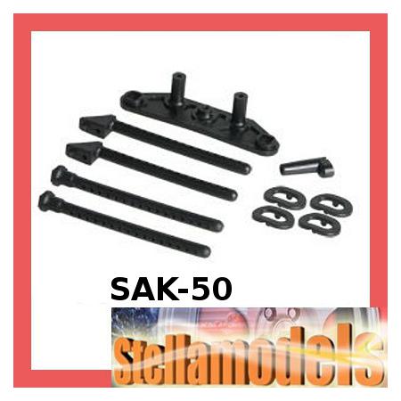 SAK-50 Body Post & Bumper for Sakura Zero 1