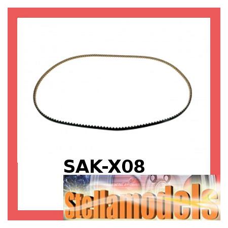 SAK-X08 Low Friction Front Belt 516 ( Bando) for 3racing Sakura XI 1